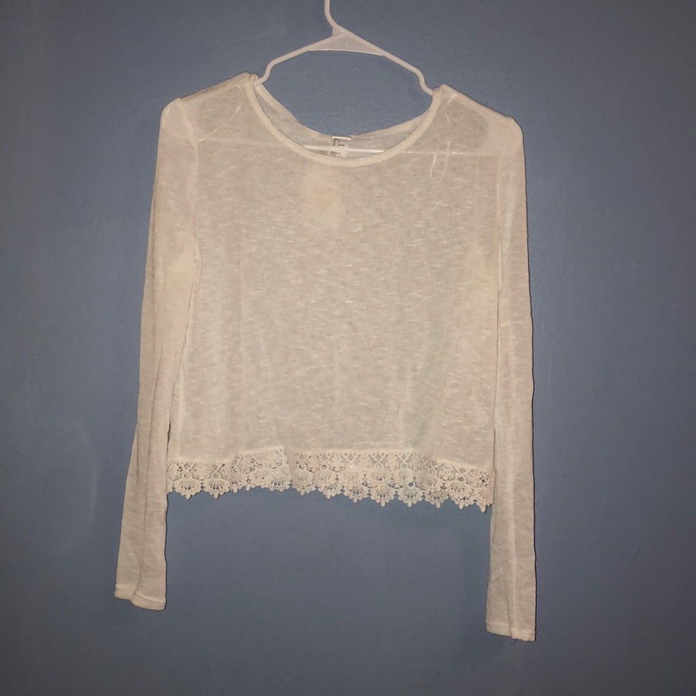 H&M Cropped Top long sleeve